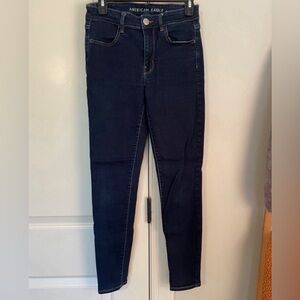 American Eagle Super Stretch High Waisted Jeans Size: 6